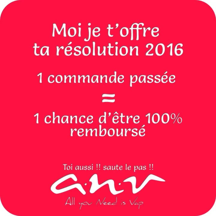 Créa bonnes résolutions de la campagne ANV