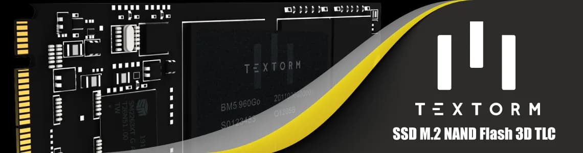 Bannière produit SSD M.2 NAND Flash 3D TLC